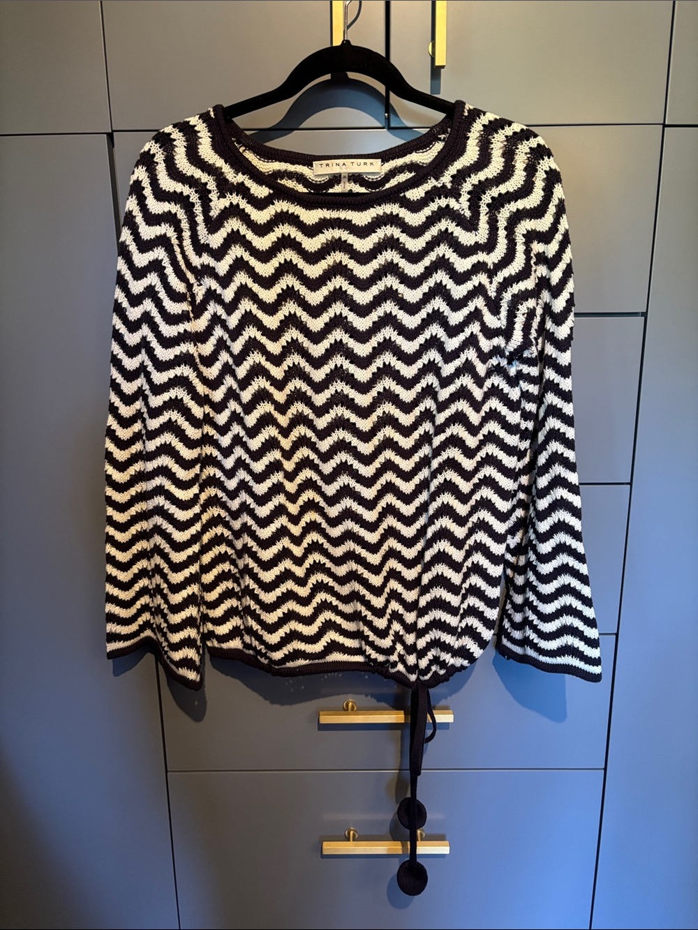 Gorgeous Trina Turk knit sweater